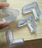 Corner Edge Cushions 4pcs/lot Anti-collision Glass Table Protection Clear Rubber Furniture Table Desk Corner Edge Cushion Guard Protector Baby CoverL231113