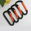 Caribeener Carabiner Clip Black Carabiner podwójny nit D klamra kształtu - breloki, kemping, akcesoria turystyczne, karabinki do blokowania smyczy dla psa, uprząż, huśtawka jogi, siłownia