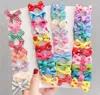 Hair Accessories 10Pcs Candy Color Baby Mini Small Bow Clips Duckbill Clip Barrettes Children Girls Kids Hairpin