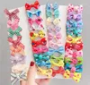 Accessoires pour cheveux 10pcs couleur bonbon bébé mini petits arcs pinces à bec de canard barrettes enfants filles enfants épingle à cheveux