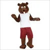 Halloween Fibre Beaver Mascot Costume Cartoon Postacie stroje garnitury dorośli rozmiar stroju