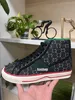 Tennis 1977 Canvas Vrijetijdsschoenen Luxe Ontwerpers Dames Gicci Schoen Italië Groen En Rood Web Streep Rubberen Zool Stretch Katoen Lage Top Herenschoenen Sneaker