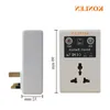 Freeshipping UK EU Plug GSM Power Socket Intelligent Relay Switch Smart Remote Control Home Automation Appliance via telefonsamtal SMS App JPDFL