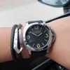 Paneri Watch Watch Designer ZF-Factory Sapphire Luxury Mirror Automatisk rörelsestorlek Kohudband med nålspänne ZJQG