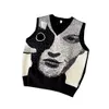 23SS SPOOF FACE VEST JACQUARD SWEEAR SWEED SES