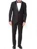 Men's Suits Shawl Lapel One Button Suit Two Pieces Business Dinner Tuxedos