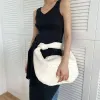 Kvinnliga modedesigner Jodie Handbag Classic Woven Large Tygväskor 40 cm stor kapacitet mjuk handväska interiör distanskedja axelpåsar multi tillfälle användning