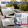 Nouveau stylo de réparation de rayures automatique de stylo de peinture de voiture pour la réparation de rayures de peinture de voitures stylo de suppression de rayures automatique étanche noir/blanc W3M0