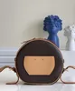 5A 2023Luxury Designer Boite Chapeau Round Bag Cake Couro Shoulder Crossbody Bags Nano Handbags Women Phone Camera Purses