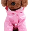 Abbigliamento per cani Pet Puppy Impermeabile con cappuccio Giacca impermeabile Costume da esterno Forniture per tute