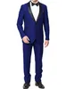 Men's Suits Shawl Lapel One Button Suit Two Pieces Business Dinner Tuxedos