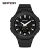 Sanda 6005 Unisex Herren Damen Student Mode wasserdichte Quarz-Digitaluhr