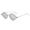 Sonnenbrille Luxus Strass Glänzende Mode Cat Eye Punk Diamanten Frauen Männer Y2k Sonnenbrille Weibliche 2000ER Brillen Shades UV400