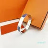 Bangles Silver Bracelet Men For Women Fashion Email Sieraden Unisex Party Wedding Valentijnsdag Gift Toggle-CLAPSS