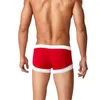 Underpants Sexy Breathable Mens Boxers Underwear Boxer Shorts Men Boxershorts Male Panties For Man Solid Color Briefs