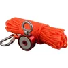 Red magnets Salvage Neodymium Double Sided 100KG Vertical N52 Strong Searching Fishing Magnets 15M Rope Options Qvedh