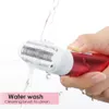 Epilator 5 In 1 Electric Epilator Hair Remover For Women Eyebrow Knife Underarm Bikini Nose Hair Trimmer USB Charging Lady Shaver 230412