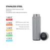Mugs Fashion Diamond Thermos Bottle Smart Display temperature Stainless Steel Water Bottle Portable Vacuum Flasks Coffee Thermos Cup 231113