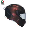 Motorcykelhjälmar AGV Full Face Crash Helmets Agv Aijiwei Pista GPRR Motorcykel Hjälm Full hjälm Kolfiber Race Track Italian Production Limited Editio Wnz