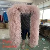 Other Event Party Supplies 3 Meters Natural Ostrich feathers boa 10 15 20 25 30ply thick Fluffy Feather Scarf for Luxury Dress Decoration Trimming 231113