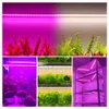 Lumières de culture Lumières Culture 220V Spectre complet LED BAR LEUR POUR LES PLANTES 50 cm Phyto lampe pour végétation Veg Fleurs Greenhouse Tent 4000K 380-780 NM P230413