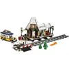Diecast Model Christmas Gift Winter Village Station Compatible med 10259 36011 Byggnadsblock Toy for Kids 231110