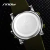 SINOBI heren digitaal analoog horloge guy's chronograaf horloges mannelijk waterdicht quartz sport running analoge horloges s9368g