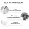 Dog Car Seat Covers Disposable Poop Shovel Pet Bag Litter Scoops Scooper Waste Cleaner For Cats And Dogs With