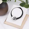 L05-5 S925 Sterling Silver Hair Band Personalized Fashion Punk Hip Hop Style Peach Heart Hair Ornament Headstring Cross Flower Letter Shape Lover Gift