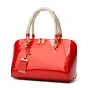 Sacs de soirée Sac à main de luxe en cuir brillant Boston Sac Mode Bleu Rouge Noir Beige Rose Sacs pour femmes Sac De Luxe Femme 231113