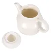 Dinnerware Sets Pitcher Ceramic Gravy Creamer Sauce Milk Jug Vinegar Pourer Mini Oil Dispenser Boat Soy Lid Serving Bottle Cup Coffee Pot