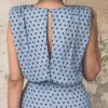 Casual jurken jurk vrouw vrouw zomer plus maat 3xl elegante polka stip ruched kleren witte mouwloze tank gemonteerde feestjurken voor vrouwen herfst 230413