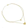 CELI Arc de Triomphe Love Collana a doppio strato con piccolo design leggero e lussuoso Bracciale in oro da donna con colletto in stile elegante e di alta qualità