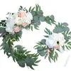 Wedding Flowers Bouquet DIY Backdrop Layout Decorative Artificial Wreath Door Threshold Flower Mall Pography Stand