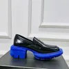 Primavera e outono novos sapatos masculinos de couro genuíno cabeça quadrada Lefu sapatos femininos sola grossa preto escuro aumentado rendas até sapatos derby sapatos de couro pequenos