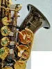 Marca YANAGIS S-991 Marca Sassofono soprano curvo Strumento musicale BbTune Chiave dorata placcata in nichel Alta qualità con bocchino gratuito