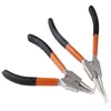 Freeshipping 7 "Circlip Pliers External Internal Straight Bent Snap Cliers Professional Multitul Hand Tools Kit QSKQH