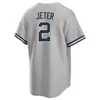 2024 Jerseys de Beisebol Aaron Juiz Yankees Juan Soto Gerrit Cole Marcus Stroman Anthony Rizzo Anthony Volpe Derek Jeter DJ LeMahieu Giancarlo Stanton Jersey Homens Crianças