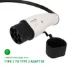 Elektrofahrzeugzubehör Elektrofahrzeugkabel Autoladegerät Autozubehör EV-Ladestationskabel Typ1-Stecker auf Typ2-Adapter 32A 16A 3,6 kW 7 kW 220 V Q231113