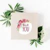 Gift Wrap 100-500Pcs 1inch Wedding Thank You Stickers Festival Birthday Party Sealing Labels Packaging