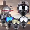 Cappellini da ciclismo Maschere Passamontagna Motociclista Maschera da teschio Cosplay Visiera traspirante Tattiche militari Maschera da equitazione Casco da motocross Maschera da sci 231108