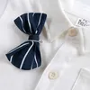 Rompertjes Baby Boy Kleding Gentleman Tie One-Piece Romper Katoenen shirt met lange mouwen Baby Jumpsuit Romper voor geboren formele outfits