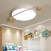 Lampes suspendues Nordic Macaron Plafonnier 18W 27W 36W LED Panneau lumineux circulaire Surface Mounted AC 220V Lampada