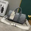 Качественная дизайнерская сумка Totes Сумка Tote Bag джинсовые сумки на открытом воздухе в полоску с надписью мягкая одинарная верхняя ручка из воловьей кожи дизайнерские сумки для багажастильные сумкимагазин