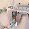 Filo di gioielli semplici regalo corda tessuta a mano nappa braccialetti di smeraldo braccialetti di perline a catena femminile etnica di giada