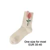 Frauen Socken japanischen koreanischen Stil Cartoon Blume süße Streetwear Skate Harajuku Kawaii Herbst