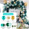 Decoração de festa macaron rosa balão guirlanda arco kit rústico decoração de aniversário de casamento infantil garoto chá de bebê no noiva de látex para ser