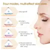 Appareils de soins du visage 4 modes électriques Gua Sha masseur chauffé outils de grattage de vibrations anti-rides double dispositif de levage de la peau du menton 231113