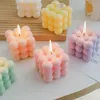 Duftkerze Kreative Bubble Cube Candle Square Mini Duftkerzen Hochzeit Souvenir Party Home Decoration Foto Requisiten Geburtstagsgeschenk P230412