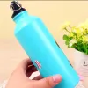 500 ml Sızdırılmamış BPA ücretsiz içme suyu şişe sevimli çizgi film hayvan desen tasarımı Taşınabilir içecek mutfak aksesuarları bj
